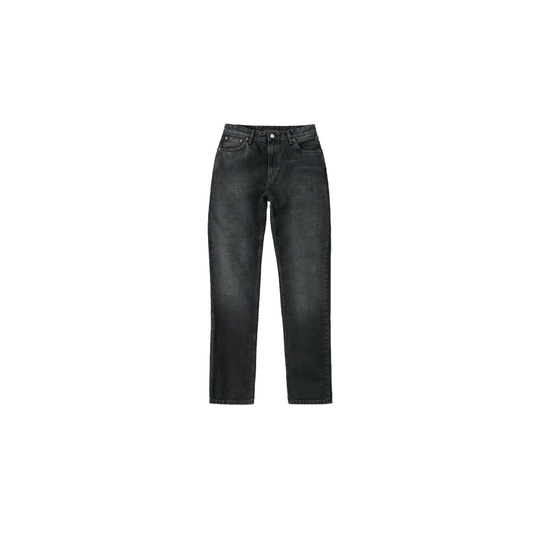 Nudie Jeans - Straight - Svart - Dam - Storlek: W30 L30,W25 L30,W27 L30,W29 L30,W28 L30,W24 L30,W31 L30
