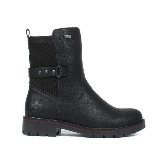 Rieker - Boots - Svart - Dam - Storlek: 38 Eu,37 Eu,39 EU