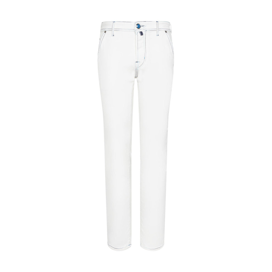 Jacob Cohën - Skinny Jeans - Vit - Dam - Storlek: W31