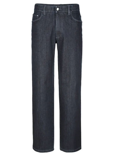 Jeans med reglerbar linning - 7 cm Roger Kent Mörkblå