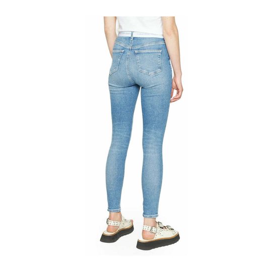 Calvin Klein Jeans - Skinny Jeans - Blå - Dam - Storlek: W30,W26,W27,W25,W29,W28