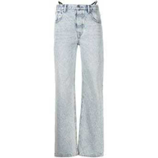 Alexander Wang - Boyfriend Jeans - Blå - Dam - Storlek: W27