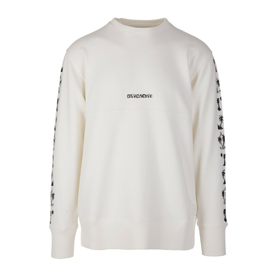 Givenchy - Tröjor - Vit - Herr - Storlek: Xl,M
