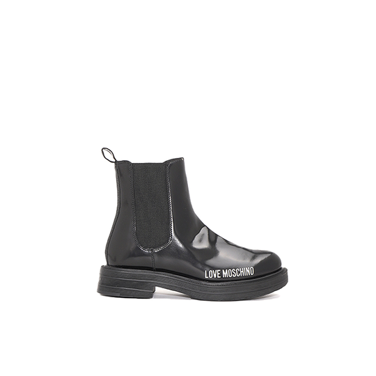Love Moschino - Jodhpurs - Svart - Dam - Storlek: 40 Eu,39 Eu,36 Eu,38 Eu,37 Eu,41 EU