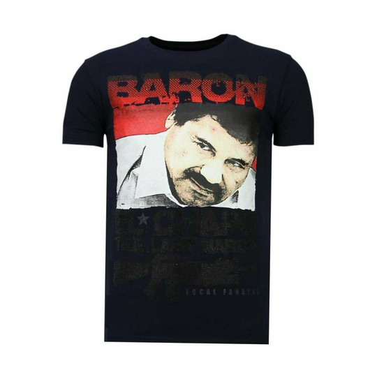Local Fanatic - T-shirts - Blå - Herr - Storlek: 2Xl,Xl,L,M,S