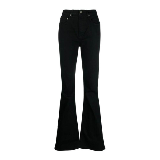 Golden Goose - Flare Jeans - Svart - Dam - Storlek: W27,W29,W26,W28,W25