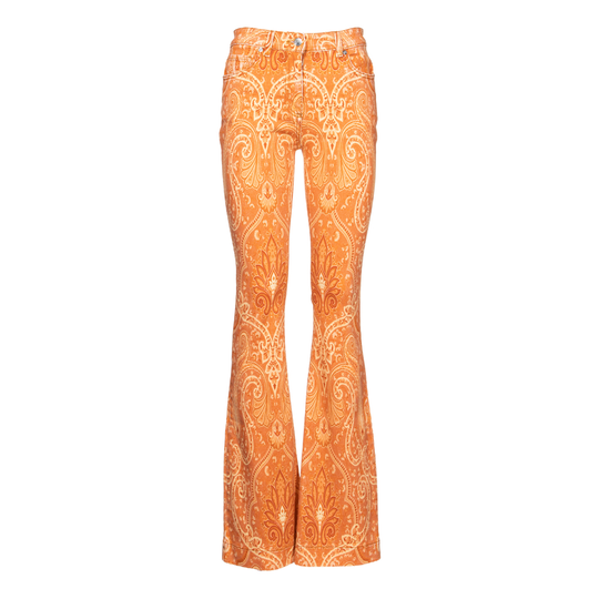 Etro - Flare Jeans - Orange - Dam - Storlek: W28,W26,W27,W29,W25
