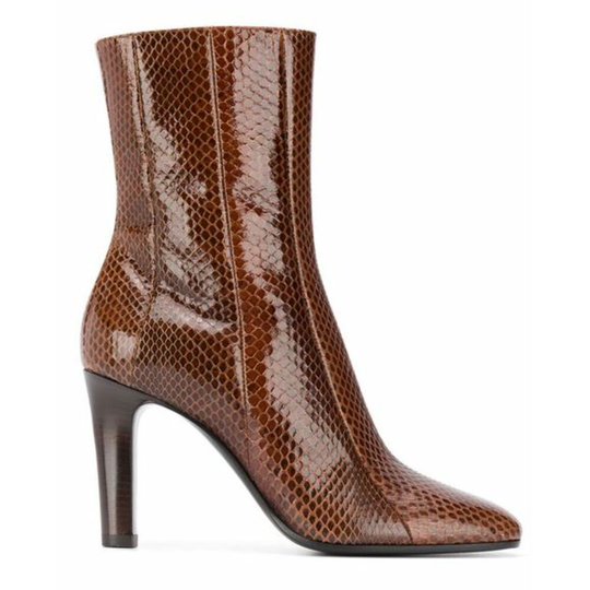 Saint Laurent - Högklackat - Brun - Dam - Storlek: 39 Eu,37 Eu,40 1/2 EU
