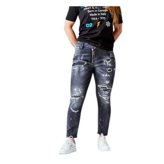 Dsquared2 - Jeans - Svart - Dam - Storlek: S,Xs