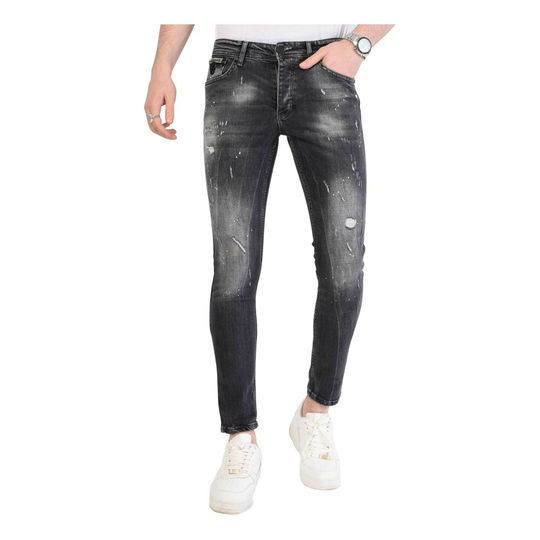 Local Fanatic - Jeans - Grå - Herr - Storlek: W33,W34,W32,W29,W31,W30,W36,W38