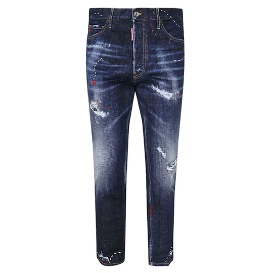 Dsquared2 - Jeans - Blå - Herr - Storlek: Xl,M