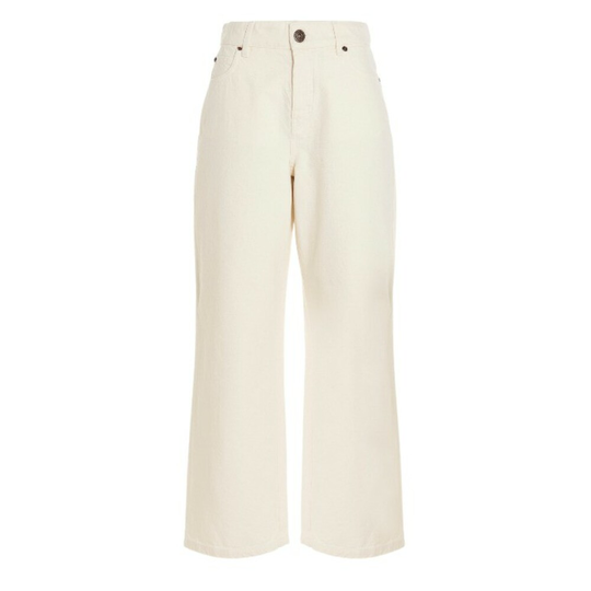 Max Mara Weekend - Flare Jeans - Beige - Dam - Storlek: M