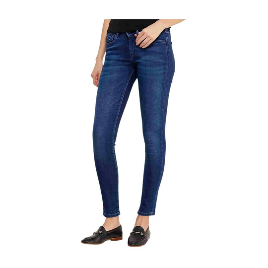 Pepe Jeans - Skinny Jeans - Blå - Dam - Storlek: W24 L30