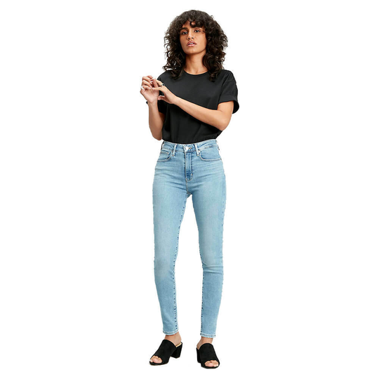 Levi's - Skinny Jeans - Blå - Dam - Storlek: W27