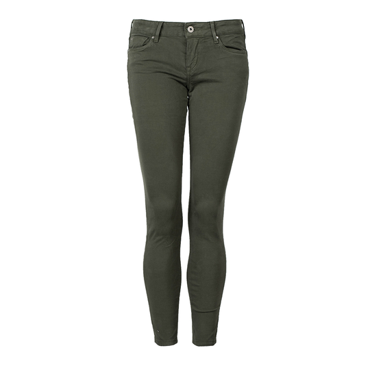 Pepe Jeans - Skinny Jeans - Grön - Dam - Storlek: W34,W33,W28