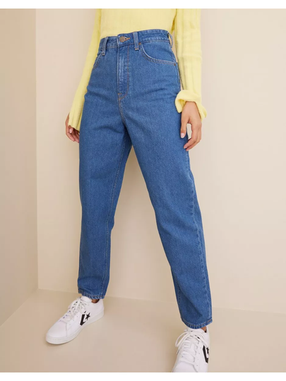 Lee Jeans Stella Tapered High waisted jeans Stonewash