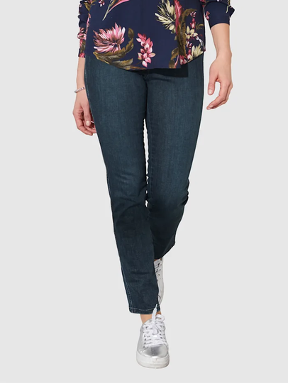 Jeans Toni Mörkblå