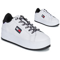 Skor Tommy Jeans Flatform Wild Animal Cupsole