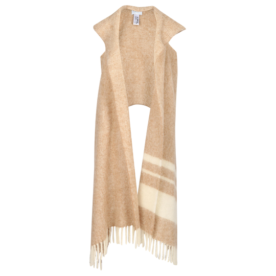 Dondup - Capes och Ponchos - Beige - Dam - Storlek: ONE Size