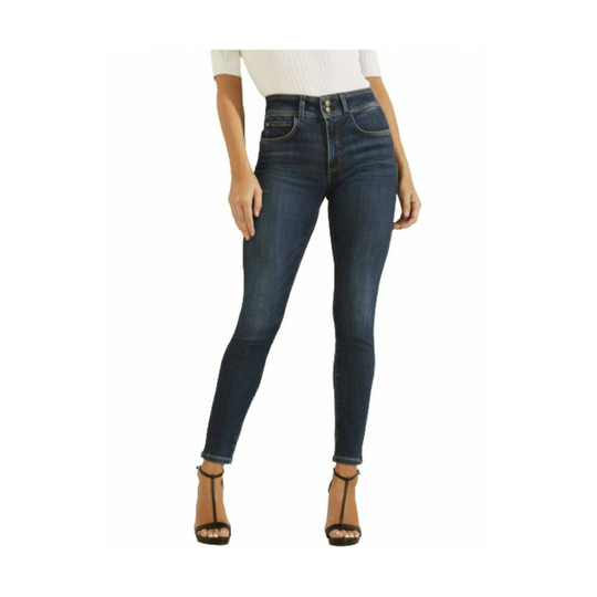 Guess - Skinny Jeans - Blå - Dam - Storlek: W33 L29