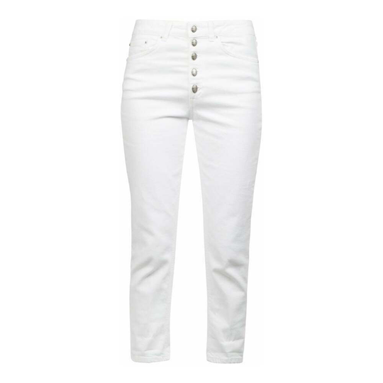 Dondup - Jeans - Vit - Dam - Storlek: W30,W29,W28,W25,W26,W27