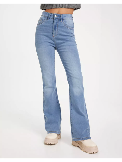 Denim Project Dpwcaro Flared Jeans Flare jeans Light Blue