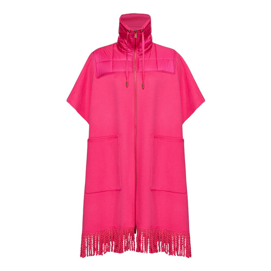 Pinko - Capes och Ponchos - Rosa - Dam - Storlek: M,Xs