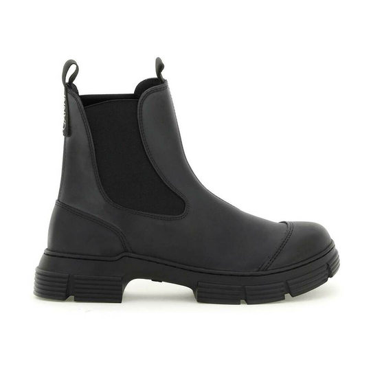 Ganni - Jodhpurs - Svart - Dam - Storlek: 36 Eu,39 Eu,38 Eu,37 Eu,40 Eu,41 EU