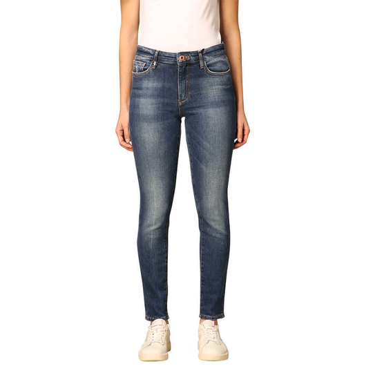 Armani Exchange - Skinny Jeans - Blå - Dam - Storlek: W27