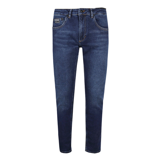 Versace Jeans Couture - Straight - Blå - Herr - Storlek: W32,W30