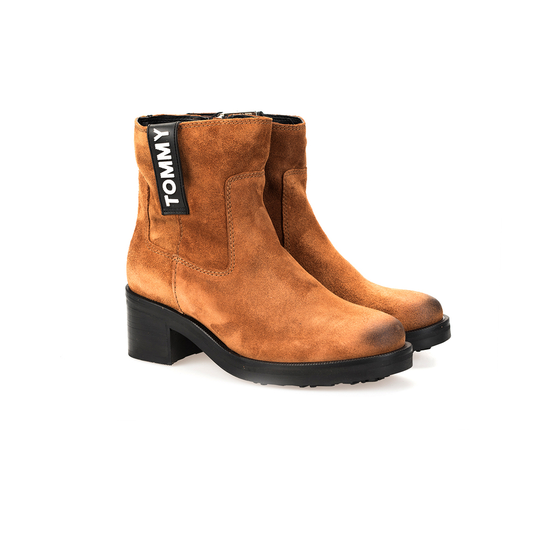 Tommy Hilfiger - Boots - Brun - Dam - Storlek: 38 Eu,36 Eu,40 EU