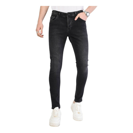 True Rise - Jeans - Svart - Herr - Storlek: W34,W29,W33,W30,W36,W31,W38,W32