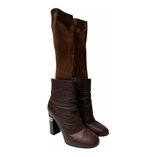 Chanel Vintage - Vintage Skor - Brun - Dam - Storlek: 37 EU