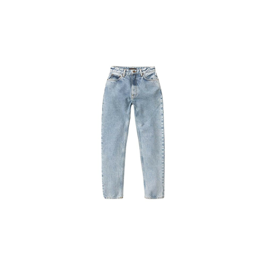Nudie Jeans - Boyfriend Jeans - Blå - Dam - Storlek: W29,W24