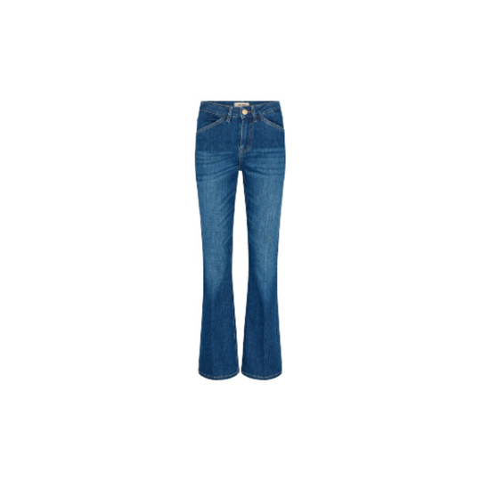 MOS Mosh - Flare Jeans - Blå - Dam - Storlek: W31,W26,W30,W28,W29,W32