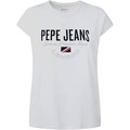 T-shirts med korta ärmar Pepe jeans CAMISETA MUJER PARKER PL505312