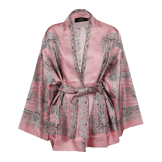 Etro - Capes och Ponchos - Rosa - Dam - Storlek: ONE Size