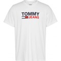 T-shirts med korta ärmar Tommy Jeans CAMISETA GRIS HOMBRE 15379