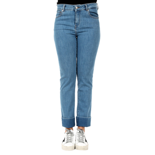 Fay - Skinny Jeans - Blå - Dam - Storlek: W29