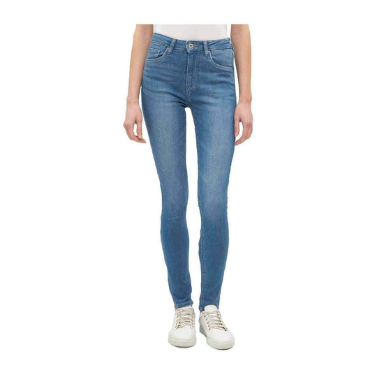 Pepe Jeans - Skinny Jeans - Blå - Dam - Storlek: W26 L30