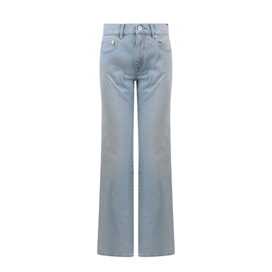 Off White - Jeans - Blå - Dam - Storlek: W26,W27