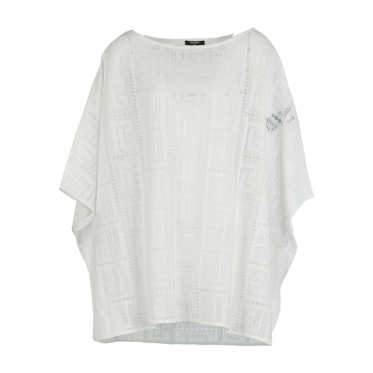 Balmain - Capes och Ponchos - Vit - Dam - Storlek: S