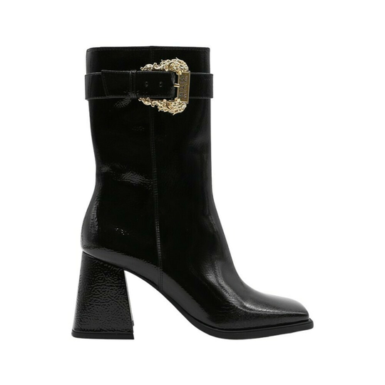 Versace Jeans Couture - Boots - Svart - Dam - Storlek: 36 Eu,38 Eu,37 Eu,40 Eu,39 Eu,41 EU