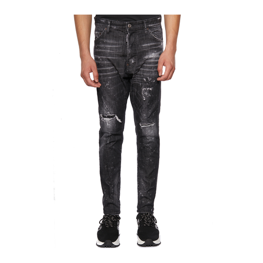 Dsquared2 - Jeans - Svart - Herr - Storlek: Xl,Xs