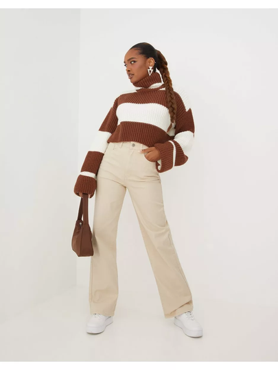 Object Collectors Item Objmarta Hw Twill Straight Jeans A Straight jeans Sandshell