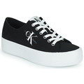 Skor Calvin Klein Jeans VULCANIZED FLATFORM LACEUP CO