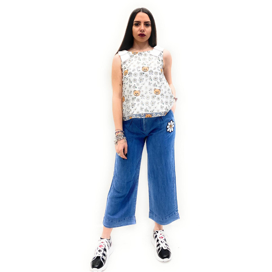 Moschino - Jeans - Blå - Flicka - Storlek: 152 CM