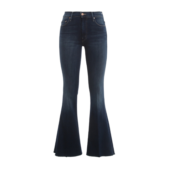 Mother - Flare Jeans - Blå - Dam - Storlek: W24,W29,W26,W25,W30,W28