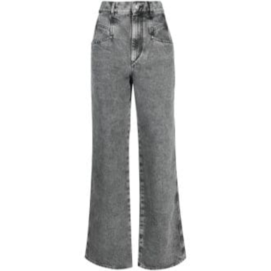 Isabel Marant - Boyfriend Jeans - Grå - Dam - Storlek: M,Xs