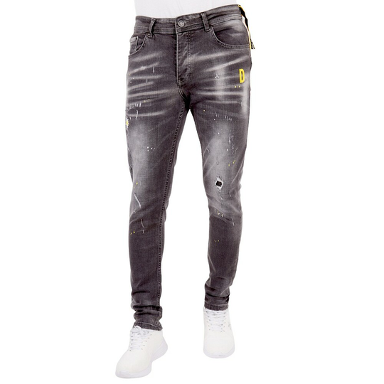 True Rise - Jeans - Grå - Herr - Storlek: W34,W31,W36,W30,W33